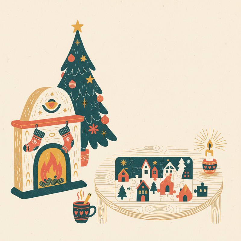 The Cosy Christmas Puzzle Tradition (And Why It's Having a Moment)
